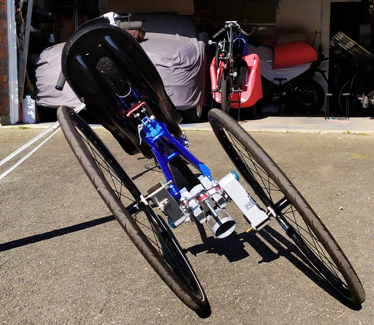 Performer tilting trike convertion kit