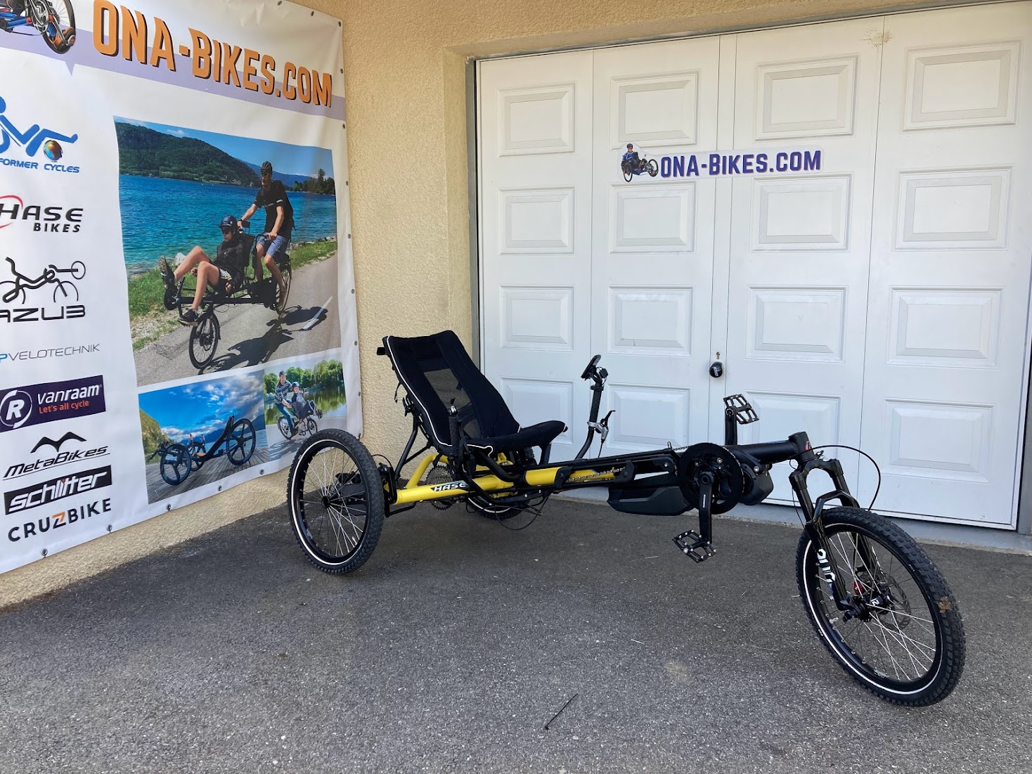 tricycle couche delta HASE Ketwiessel Cross electrique