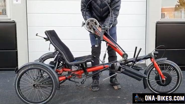 Handbike electrique occasion HASE Kettwiesel Handbike electrique occasion HASE Kettwiesel